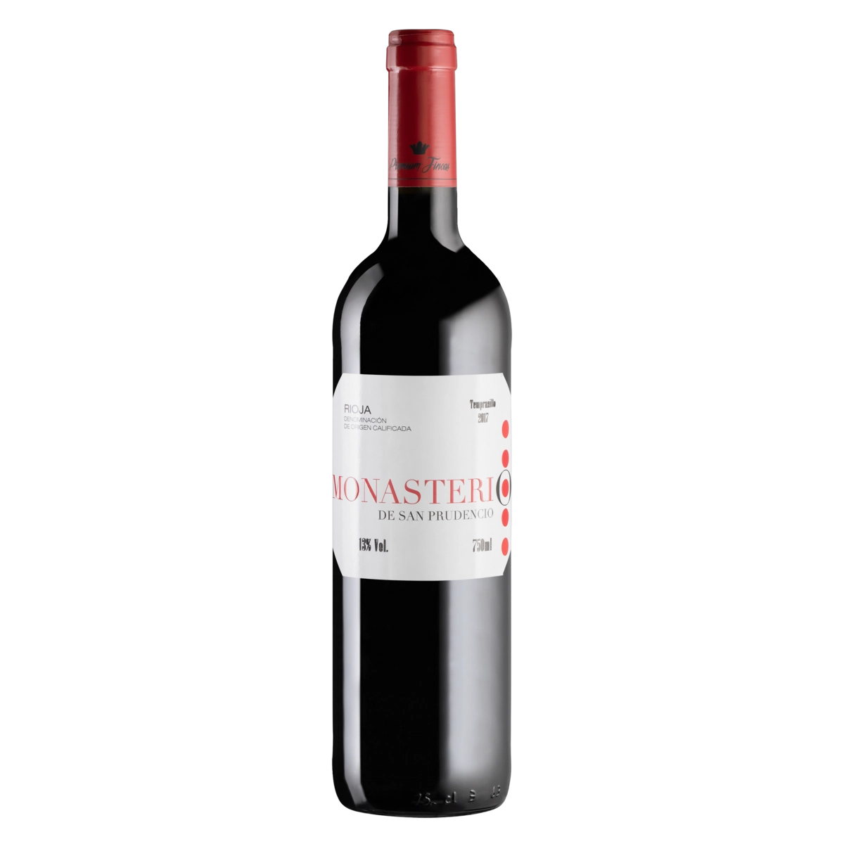 Espanhol Tinto Tempranillo MONASTÉRIO SAN PRUDÊNCIO Garrafa 750ml