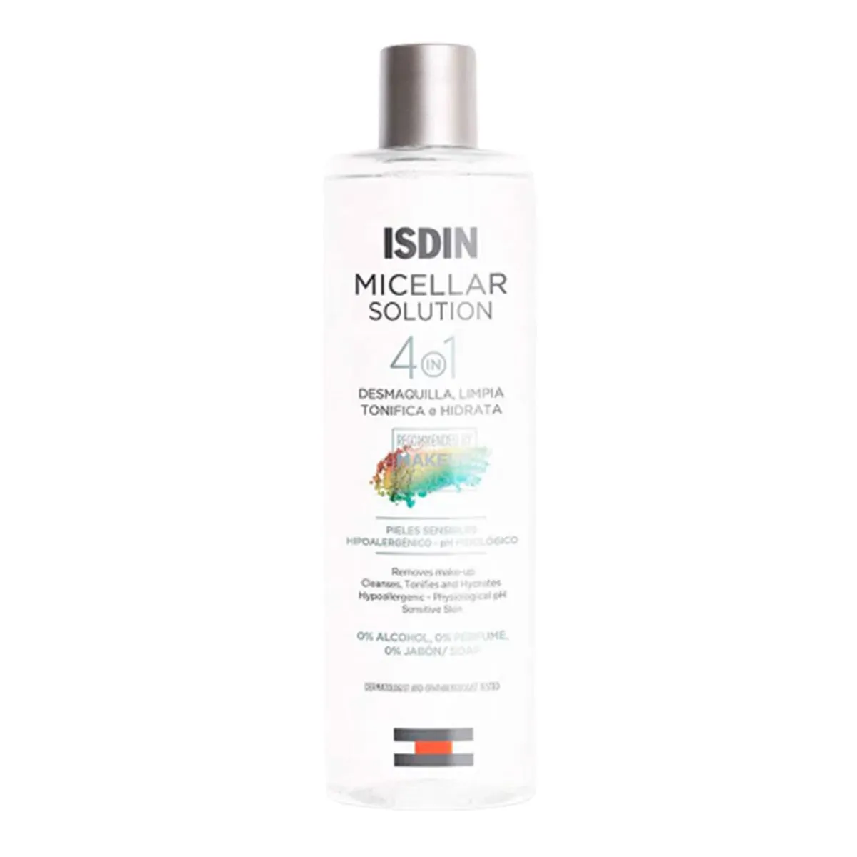 Água Micelar Facial 4 em 1 ISDIN Micellar Solution 400ml