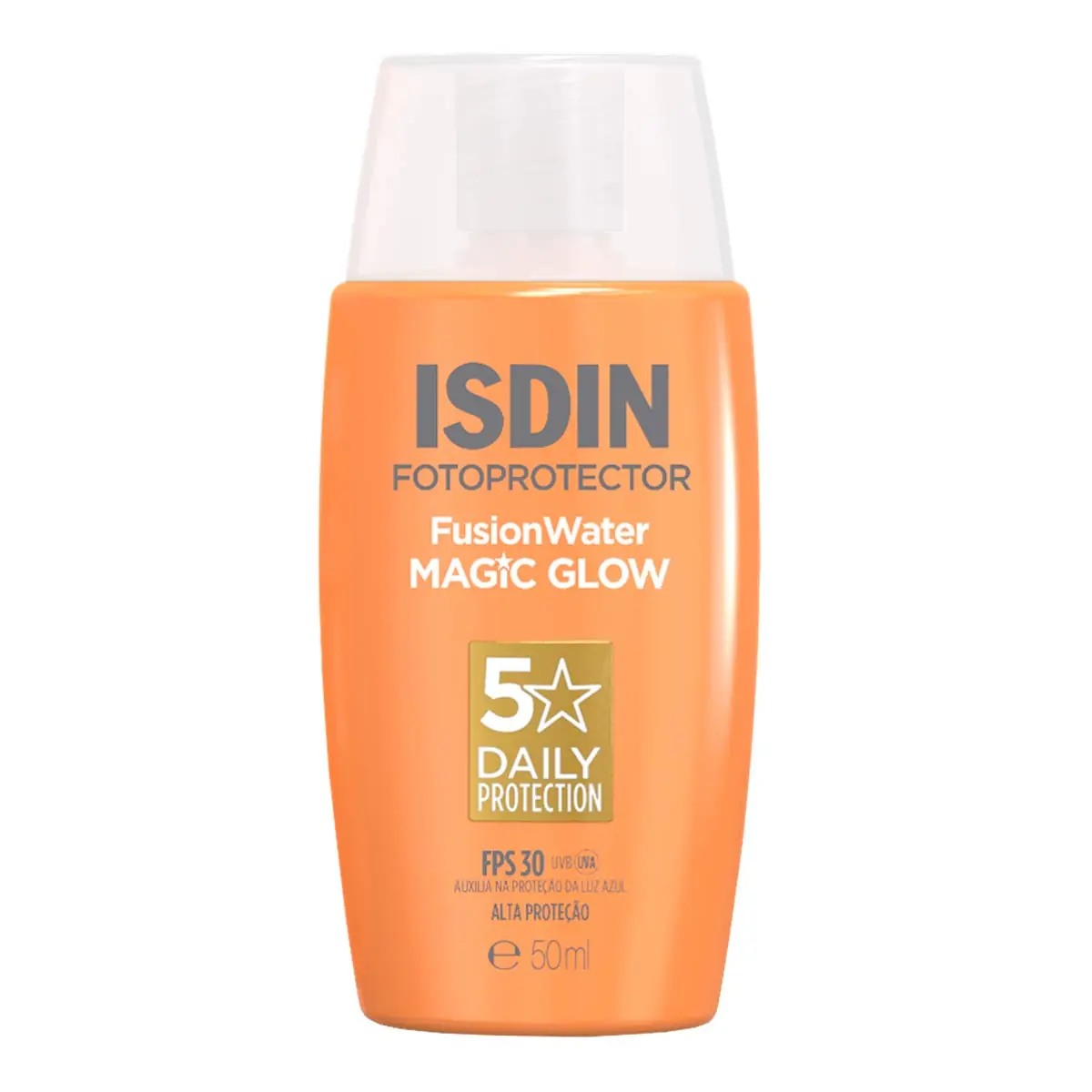 Isdin Protetor Solar Facial Fusion Water Magic Glow Fps 30 50ml