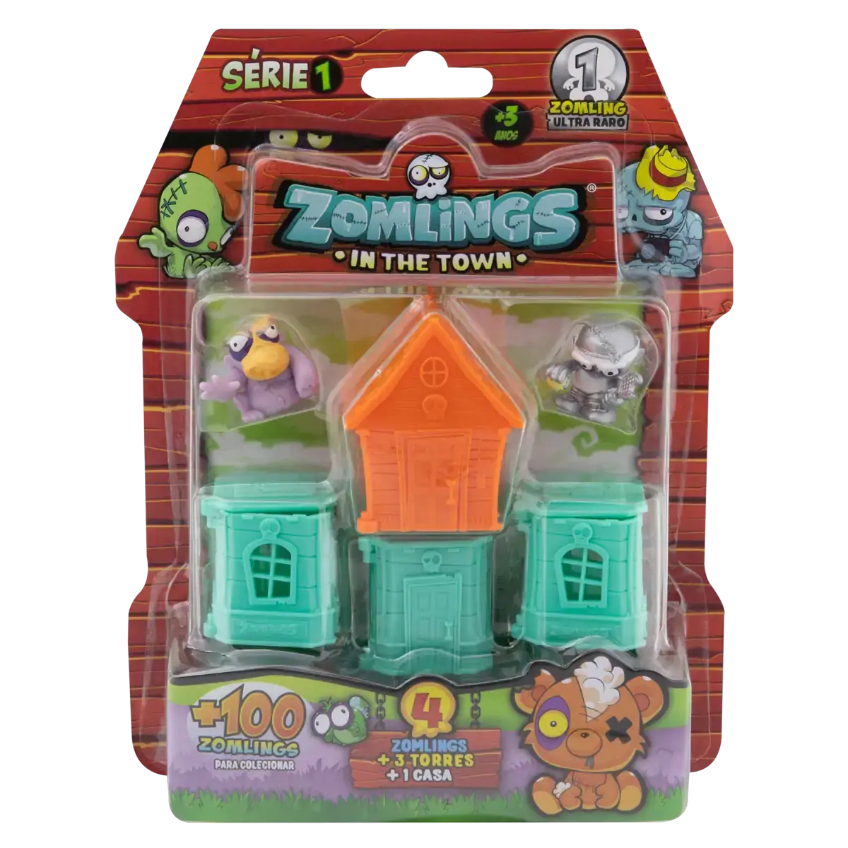 Brinquedo Colecionável Zomlings Fun Divirta Se