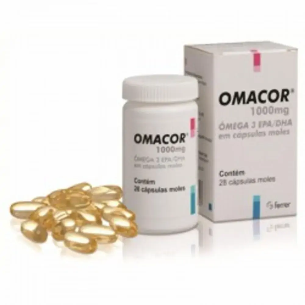 Omacor 1000 460 380mg Fr 28 Cap