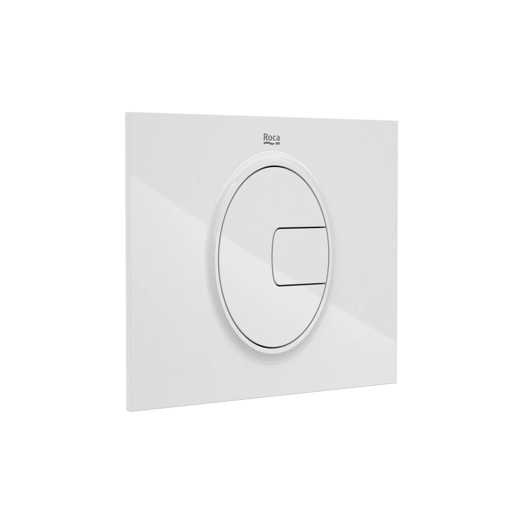 Acabamento de Descarga para Drywall e Alvenaria PL4 3/6L Branco Roca