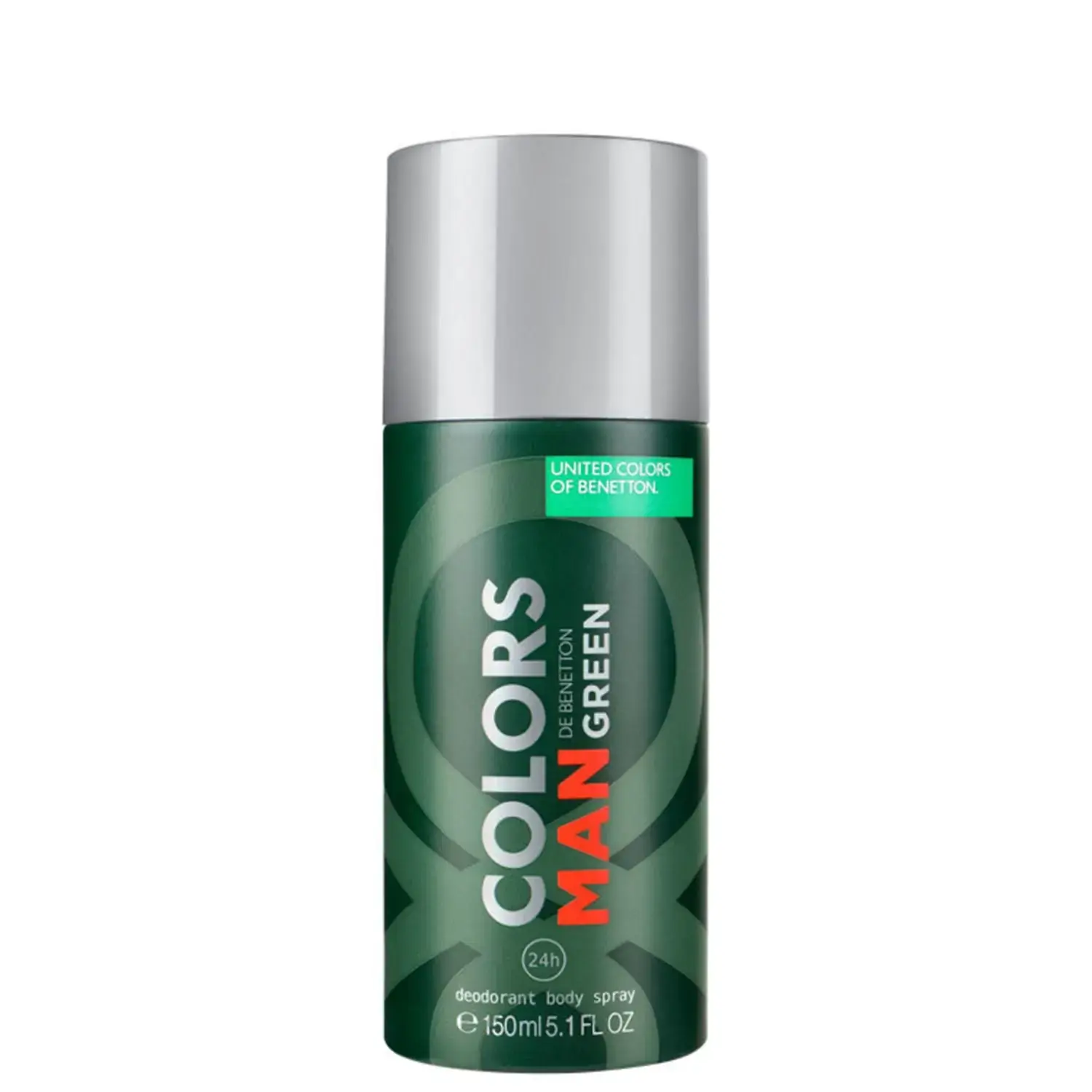 Deo Spray Colors Man Green 24h Bnt 150ml