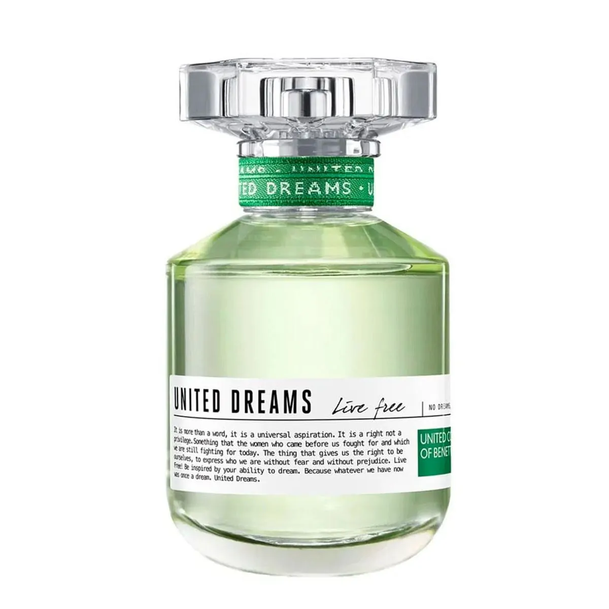 Benetton United Dreams Live Free Eau de Toilette - Perfume Feminino 50ml 50ml