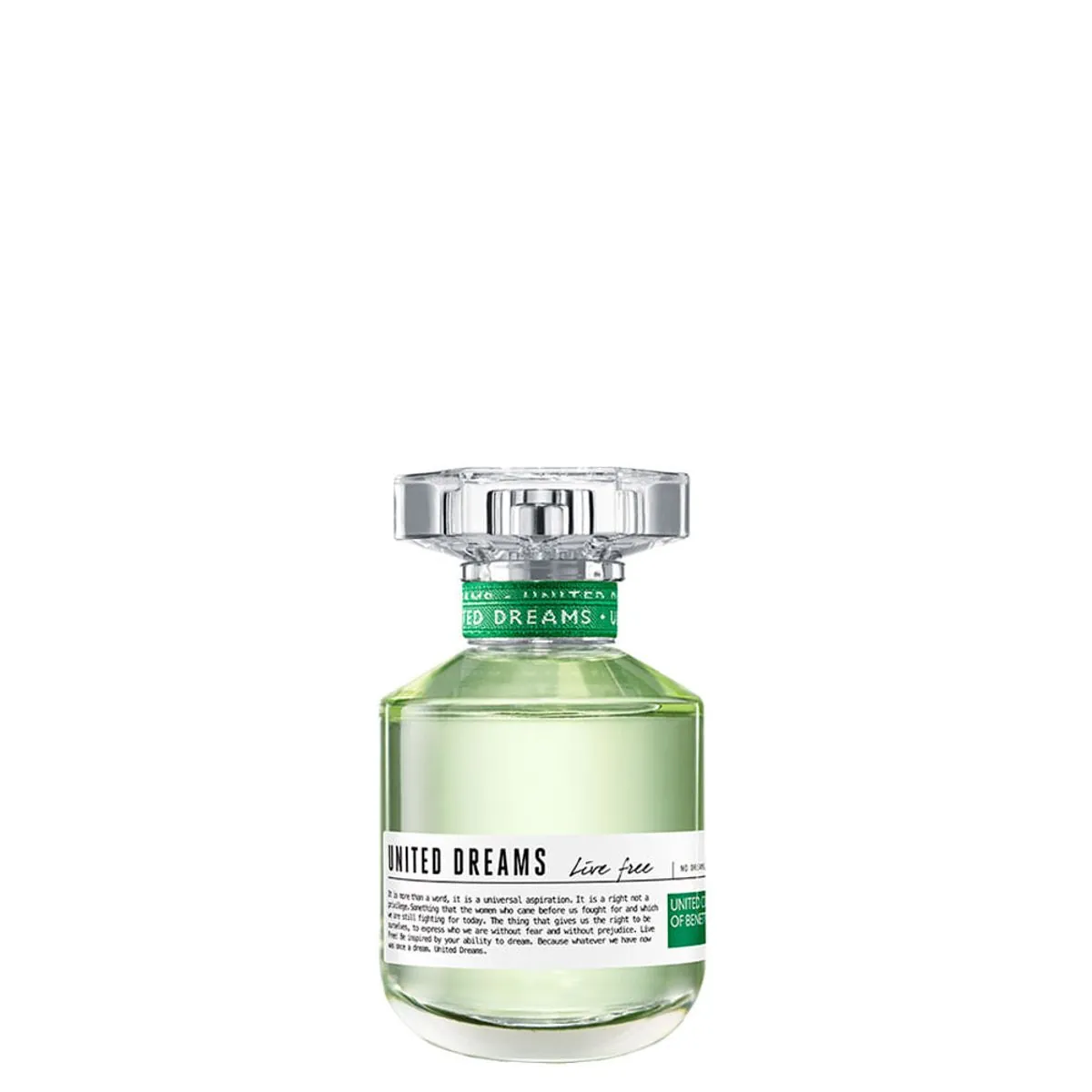 Benetton United Dreams Live Free Eau de Toilette - Perfume Feminino 80ml