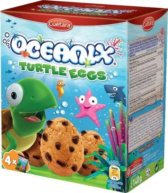 Bisc Oceanix Turtle Eggs Cuetra 105g