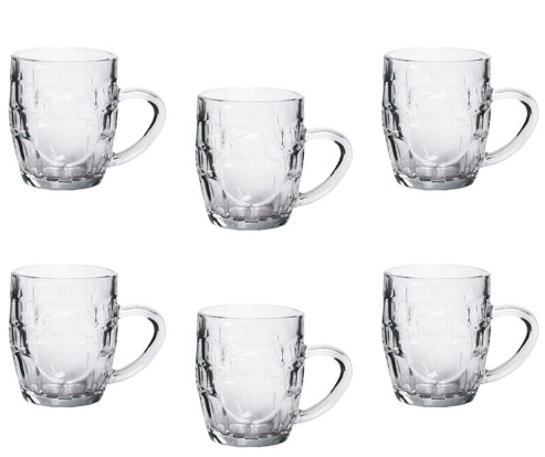 Caneca Chopp Inglesa Vidro 290ml 115 Zb150 Eurovidros