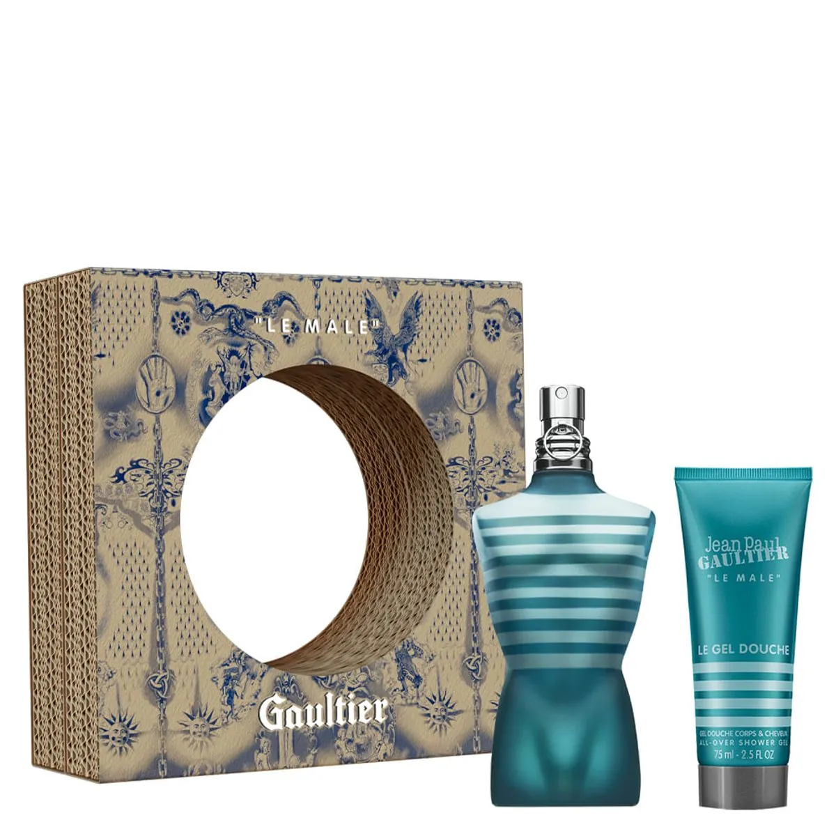 Kit Jean Paul Gaultier Le Male Edt 125ml + All-Over Gel de Banho 75ml