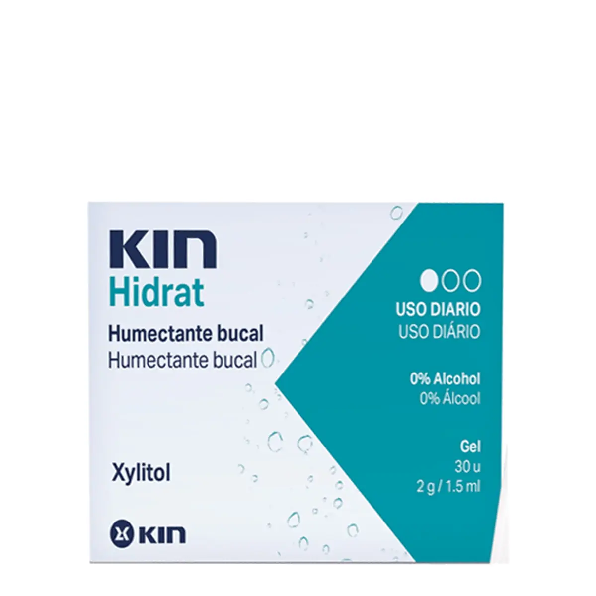 Gel Hidratante Oral Kin Hidrat 30 Sachês
