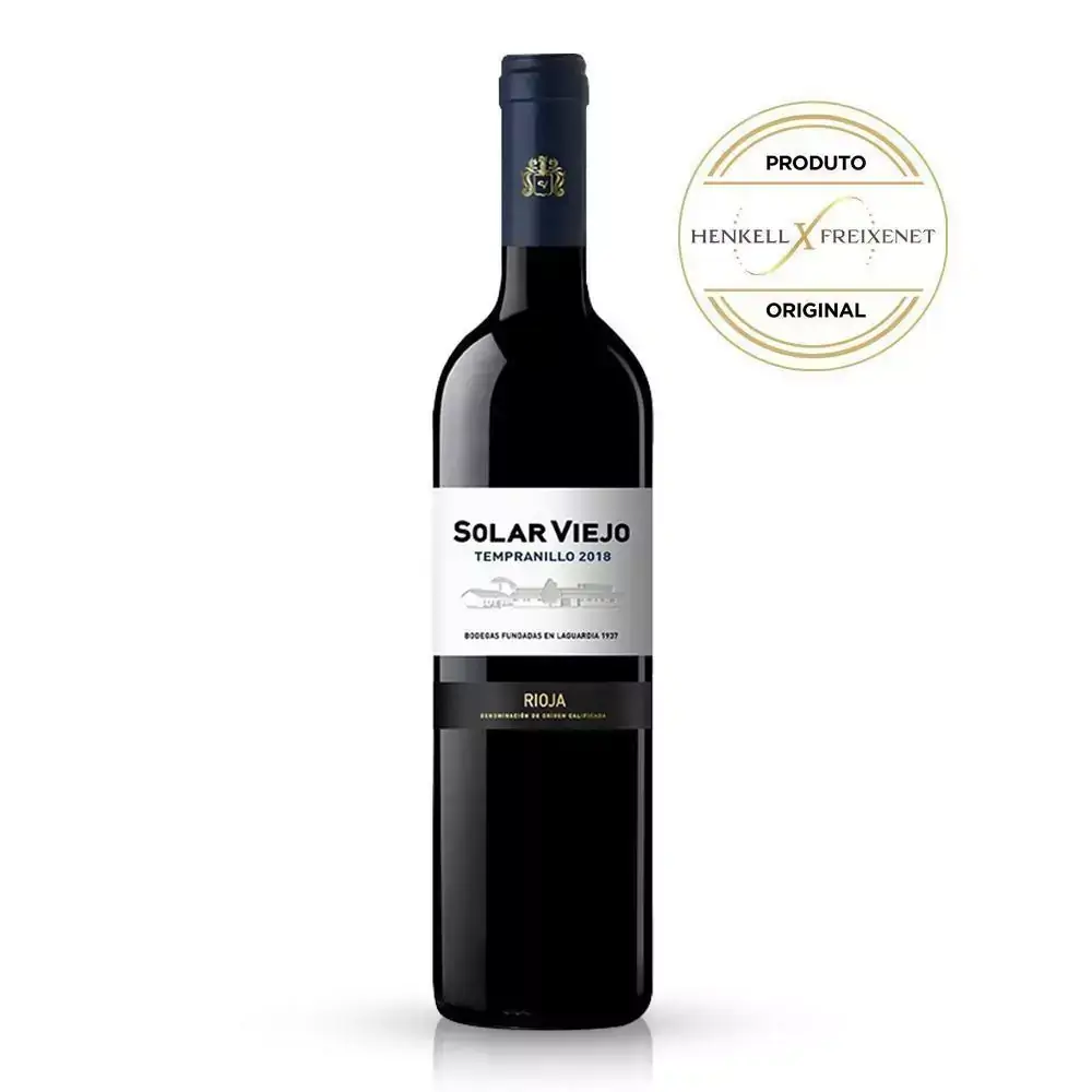 Vinho Fino Tinto Seco Solar Viejo Tempranillo 750ml