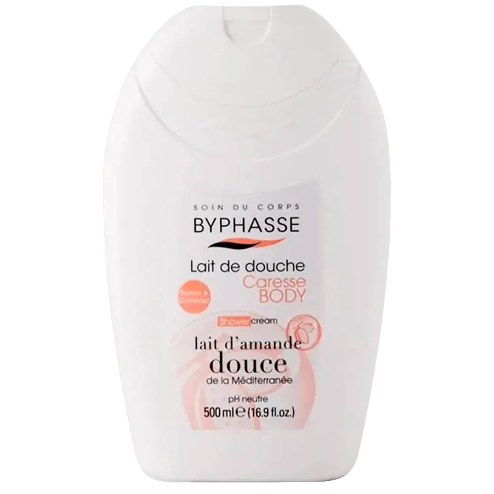 Byphasse Caresse Lait dAmande Douce - Sabonete Corporal 500ml