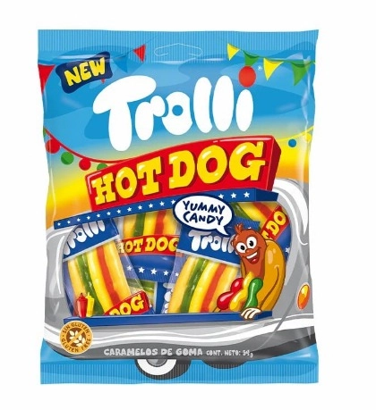 Gomas Trolli Hot Dog 54g