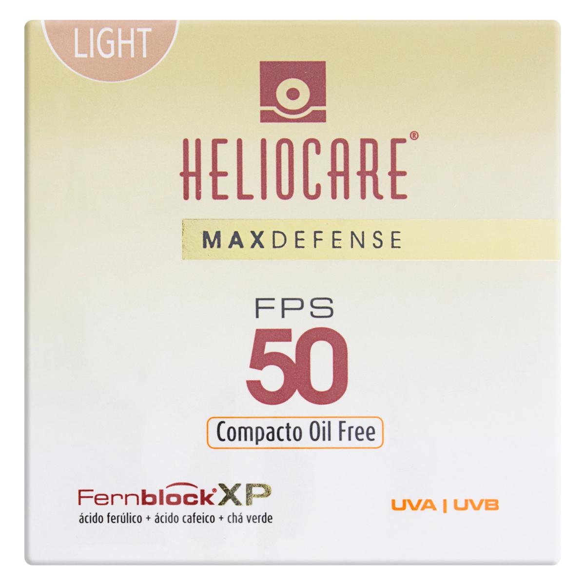 Pó Compacto Fps 50 Light Heliocare Max Defense 10g