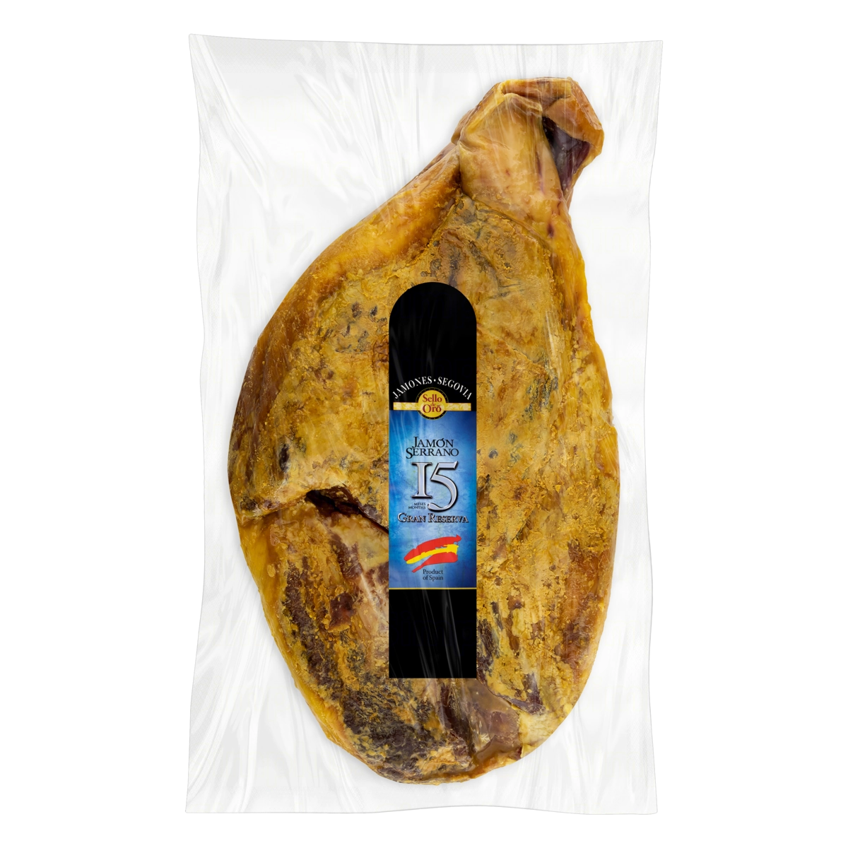 Presunto Cru Serrano Sem Osso Jamones Segovia Sello De Oro