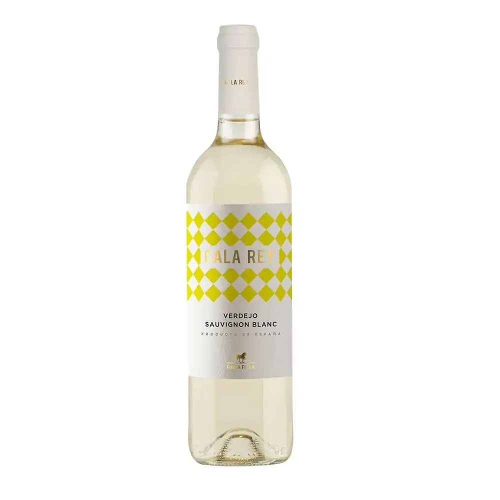 Vinho Espanhol Cala Rey Branco Verdejo Sauvignon Blanc 750ml