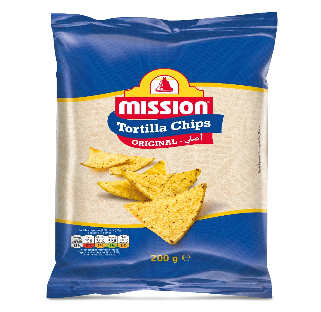Salg.mission Tortilla Chips Orig.200gr