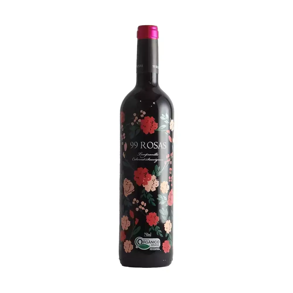 Vinho 99 Rosas Espanhol Tempranillo/Cabernet Sauvignon 750ml