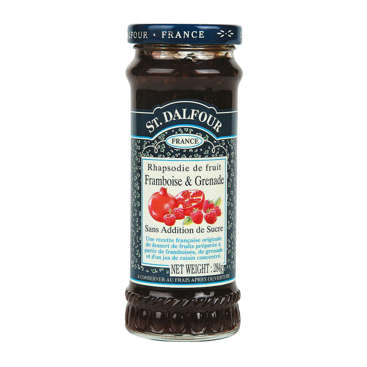 Geleia Francesa De Framboesa Com Romã St. Dalfour 284g