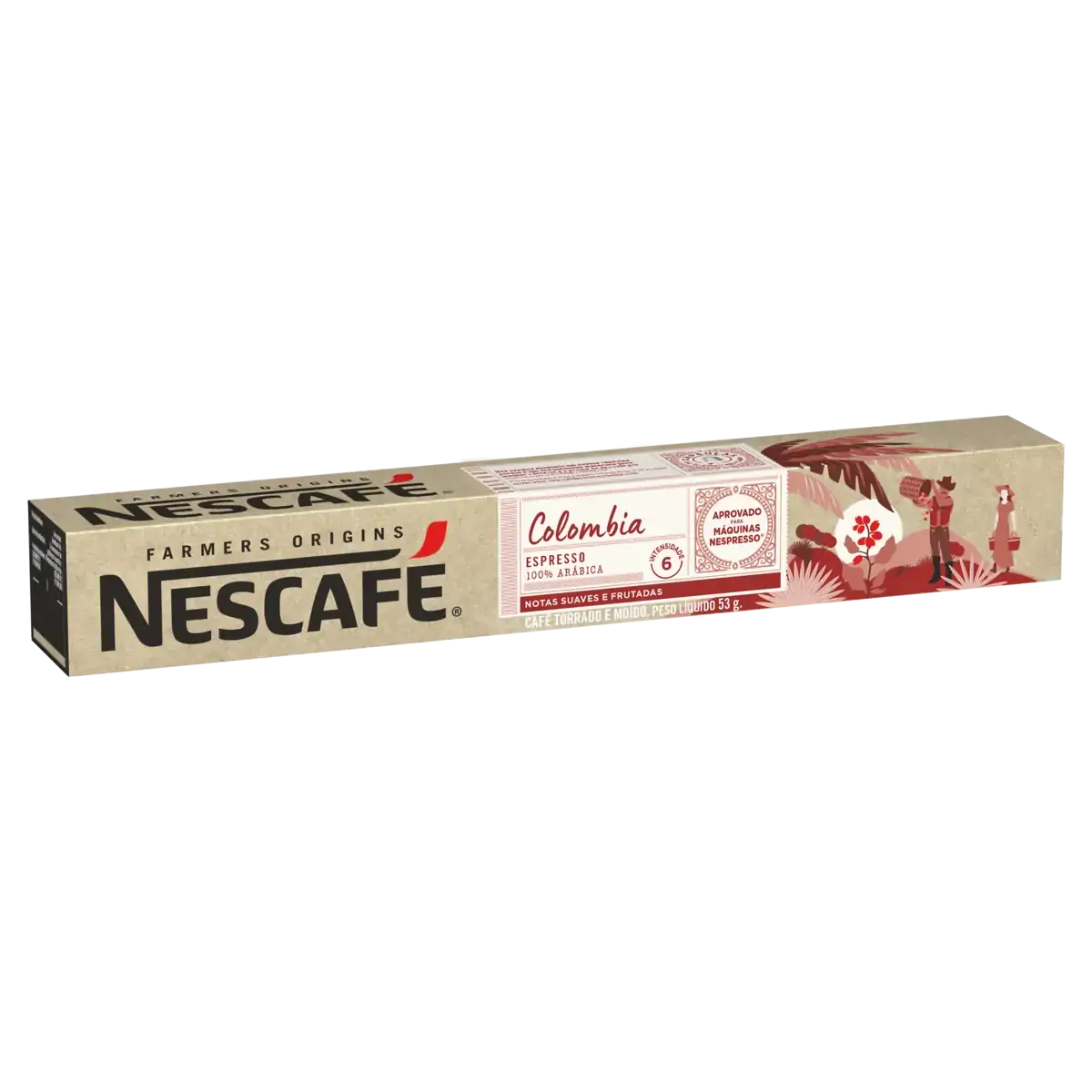 Café NESCAFE Farmer Origins COLOMBIA 10 Cápsulas 53g
