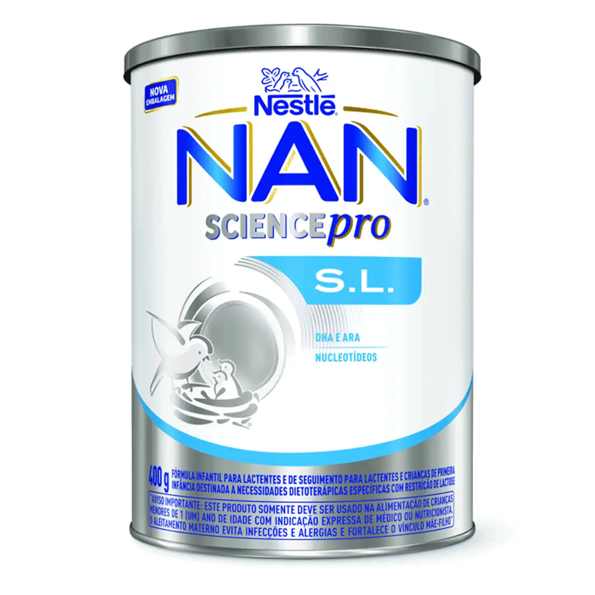 Fórmula Infantil Para Lactentes Nan Science Pro S.l. Lata 400g