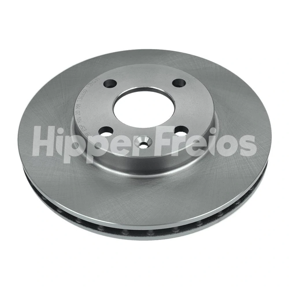 Par Disco de Freio Dianteiro CHEVROLET - GM ONIX Ventilado - HIPPER FREIOS HF52B