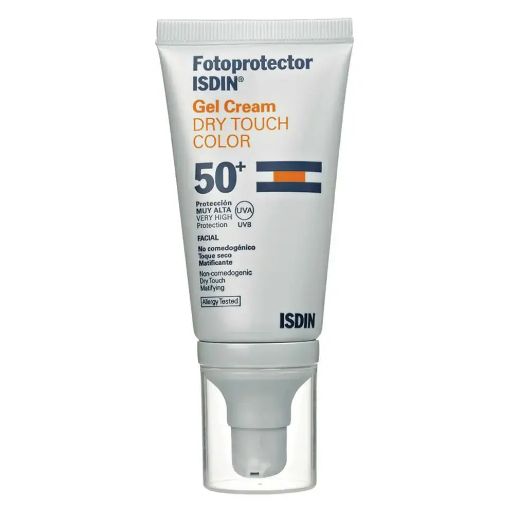 Prot Solar Isdin Dry Touch Gel Cream Fps50 Color 51,5g
