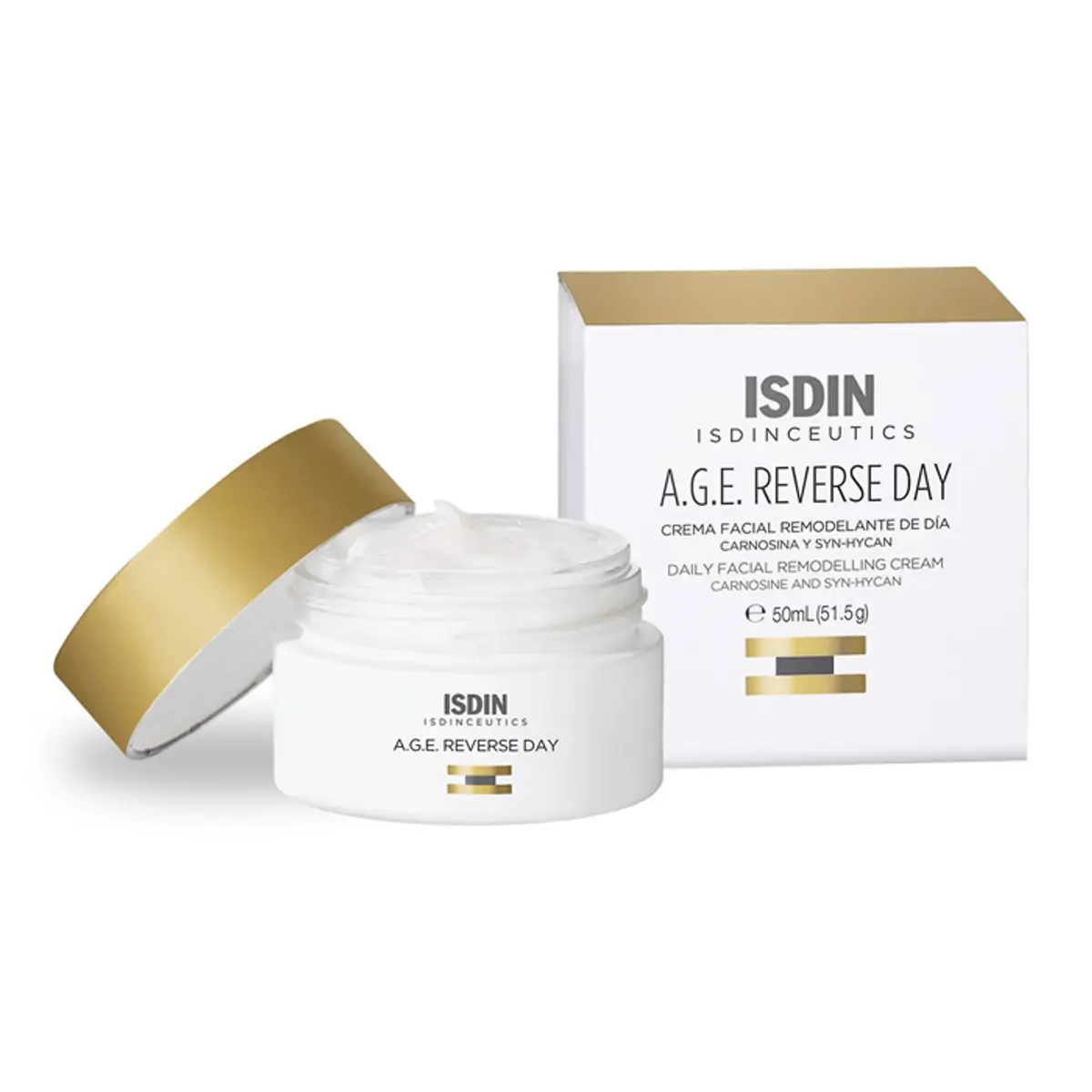 Creme Facial Anti-Idade Remodelante Isdinceutics A.G.E. Reverse Day 50ml