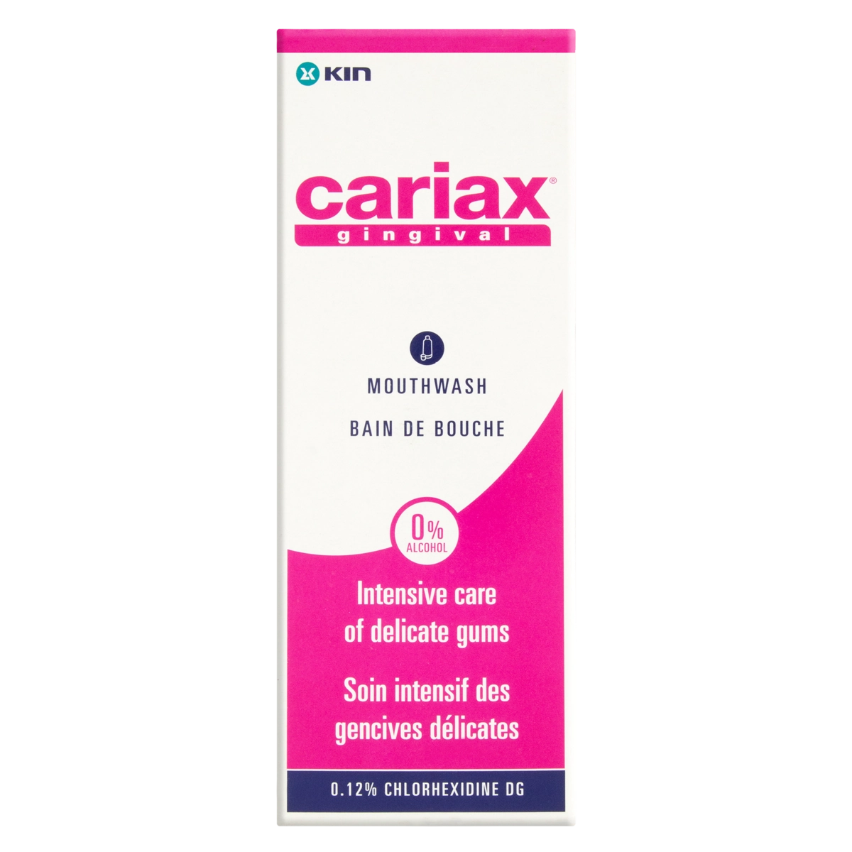 Enxaguante Bucal Zero álcool Cariax Gengival Caixa 250ml