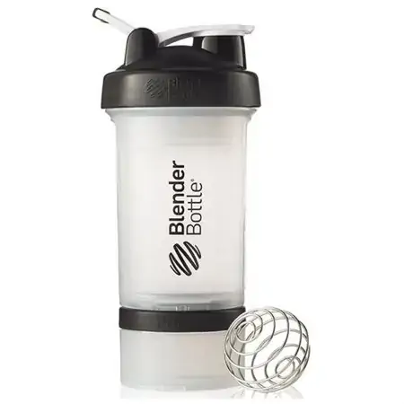 Prostak Classic Preto/branco Blender Bottle