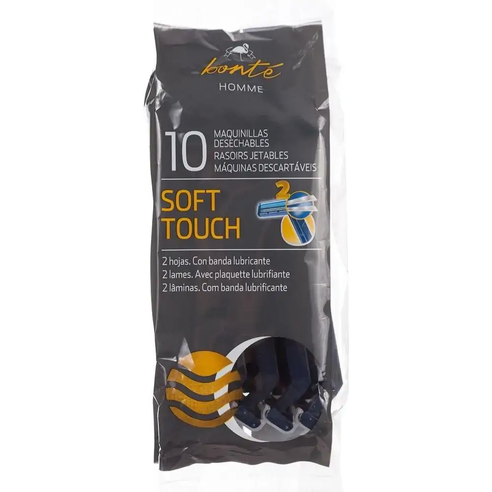 Aparelho De Barbear Soft Touch Bonté 10un