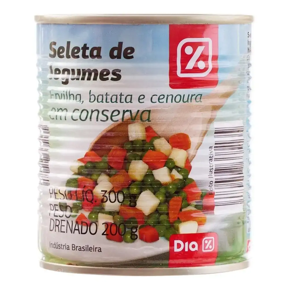 Seleta De Legumes Dia 300g