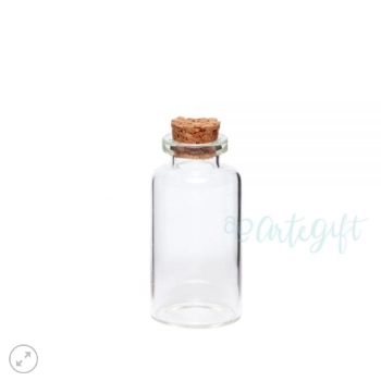 Frasco Casquinha 20ml C/tampa Rolha Artegift