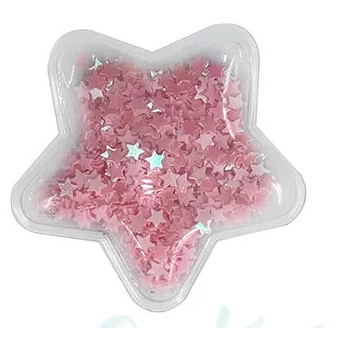 Aplique Estrela Rosa C/02 Ref.89.05.340