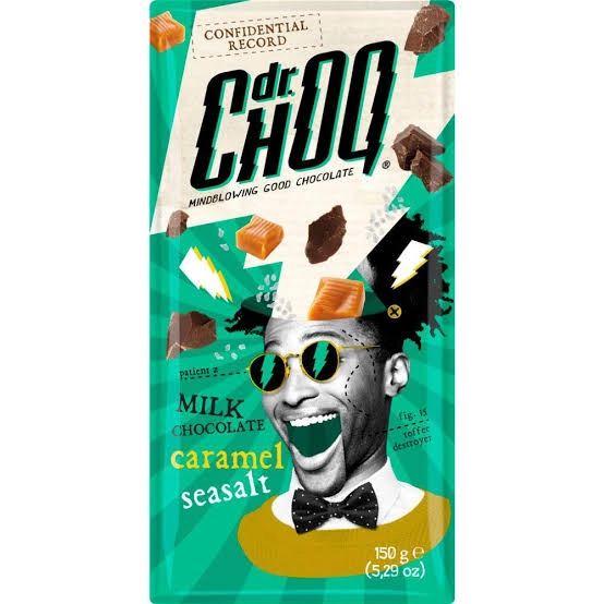 Choc Dr. Choq 150g Milk Caramel Seasalt