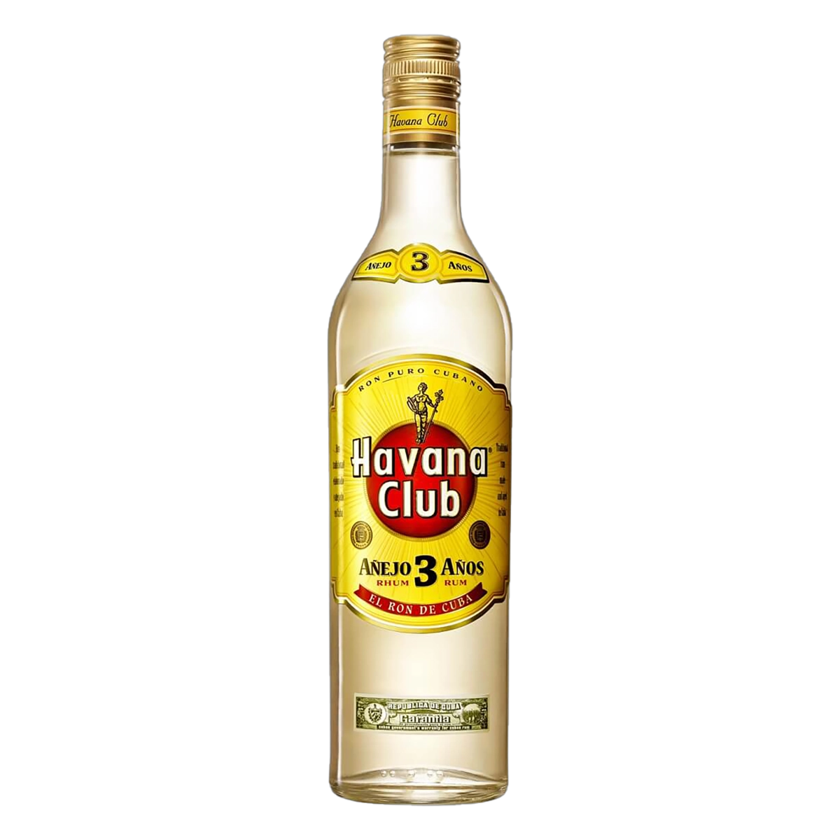 Rum Cubano Envelhecido 3 Anos Havana Club Garrafa 700ml