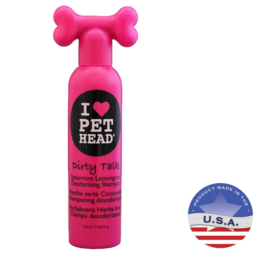 Pet Head Dirty Talk Deodorizing Shampoo Spearmint Lemongrass 16oz