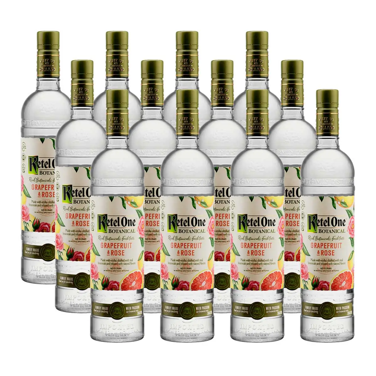 Vodka KETEL ONE Grapefruit & Rose Garrafa 750ml