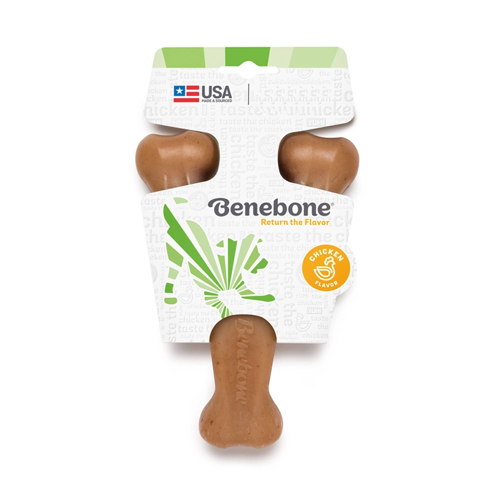 Benebone Rotisserie Chicken Flavored Wishbone Chew Toy