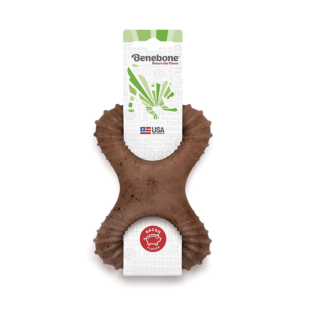 Brinquedo Benebone Dental Chew Bacon Tamanho P