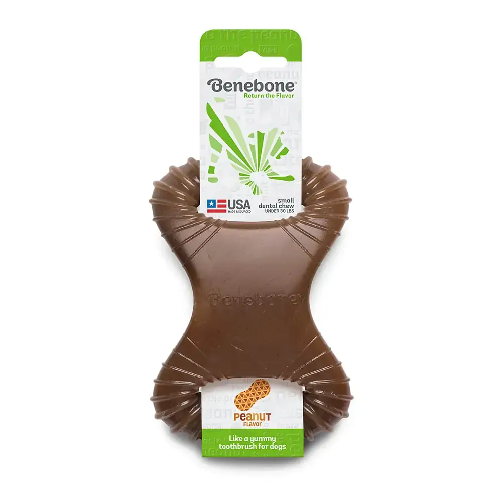 Brinquedo Benebone Dental Chew Pasta De Amendoim Tamanho P