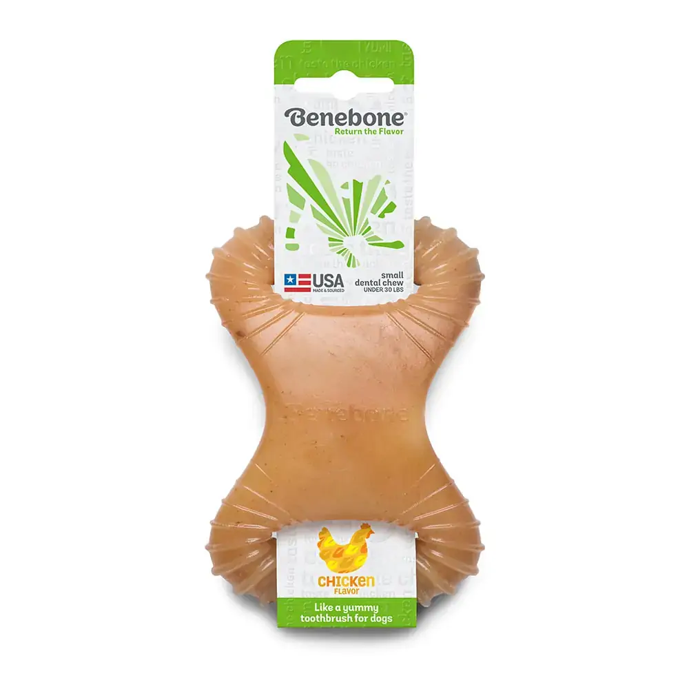 Brinquedo Benebone Dental Chew Frango Tamanho P