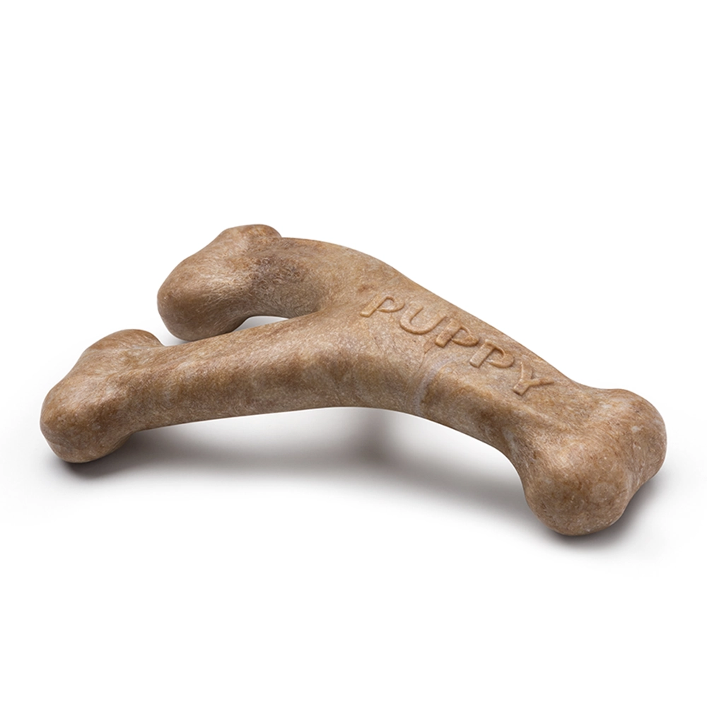 Brinquedo Benebone Wishbone Puppy Bacon Tamanho P