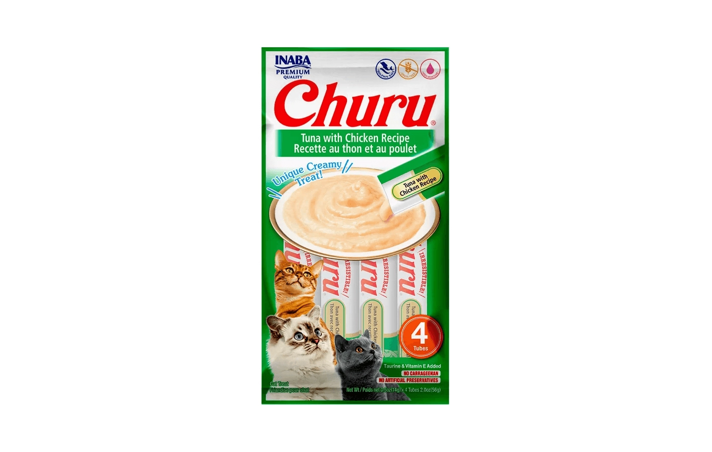 Purê Churo Sabor Atum Com Galinha 56 G