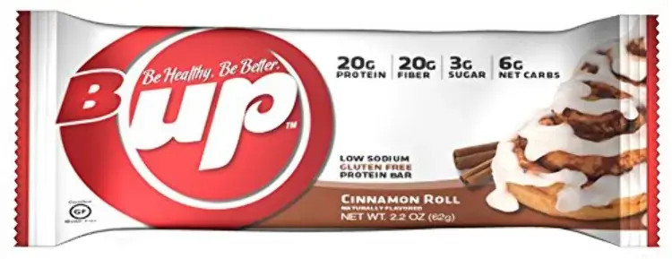 Yup Brands B Up Protein Nutritional Bar, Peanut Butter, 2.2 Ounce