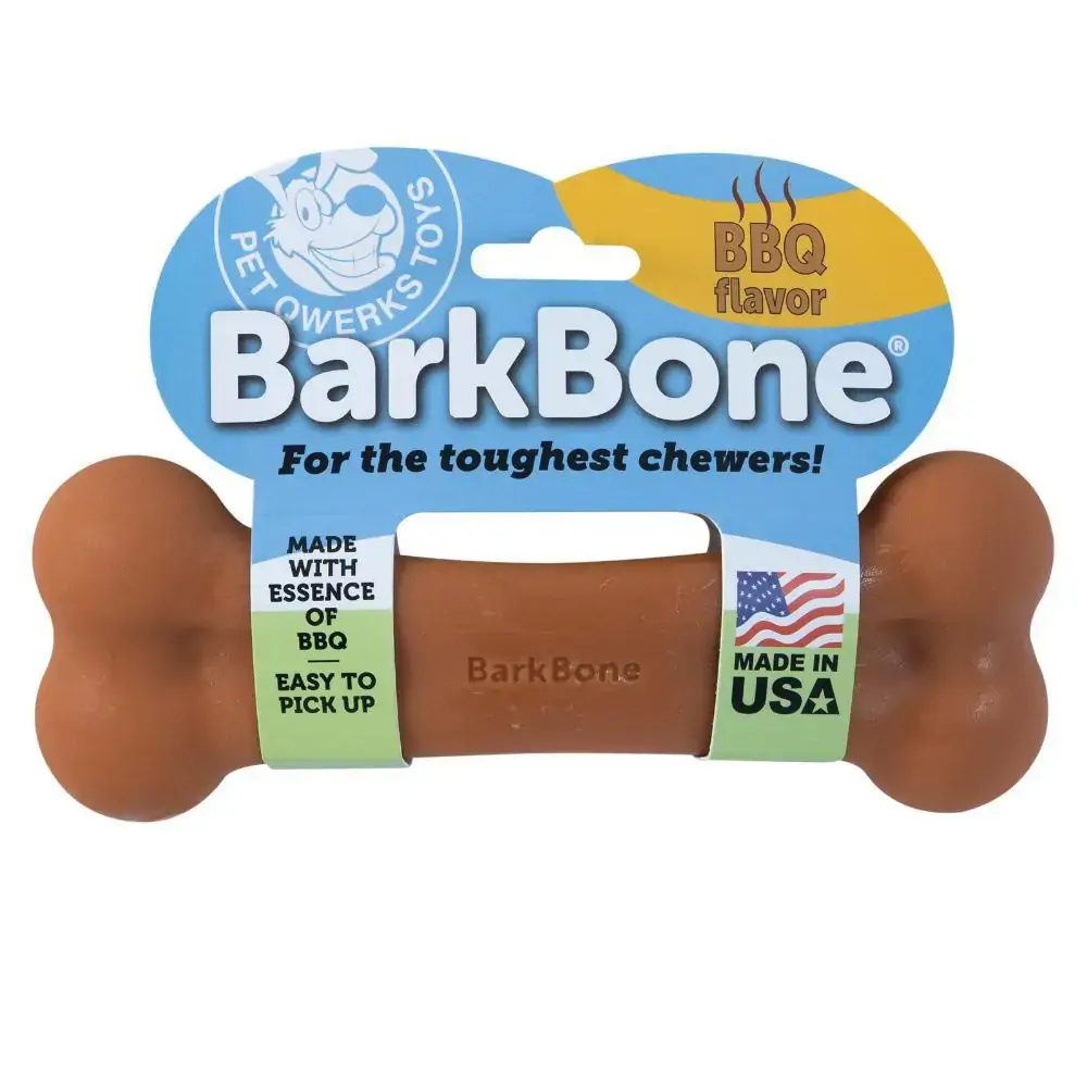 Brinquedo Mordedor Para Cachorro Bark Bone Bbq G Pet Qwerks Toys