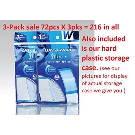Ultra Hold Adhesive For Lace Wigs Toupees .5oz With Brush By Walker Tape
