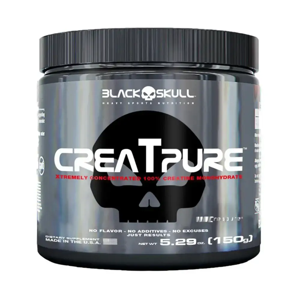 Creatpure 150g Black Skull