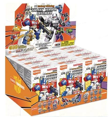 Blokees Transformers Defender Version 1 Mini Model Blind Box 12 Piece Pdq