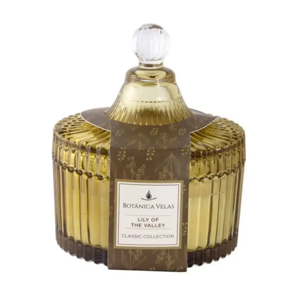 Vela Em Pote Ambar 165g Botanica