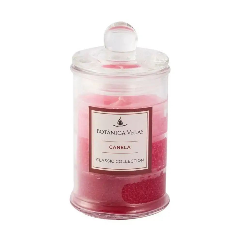 Vela Pote Vidro P Canela 1207